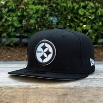 New Era Pittsburgh Steelers Black White