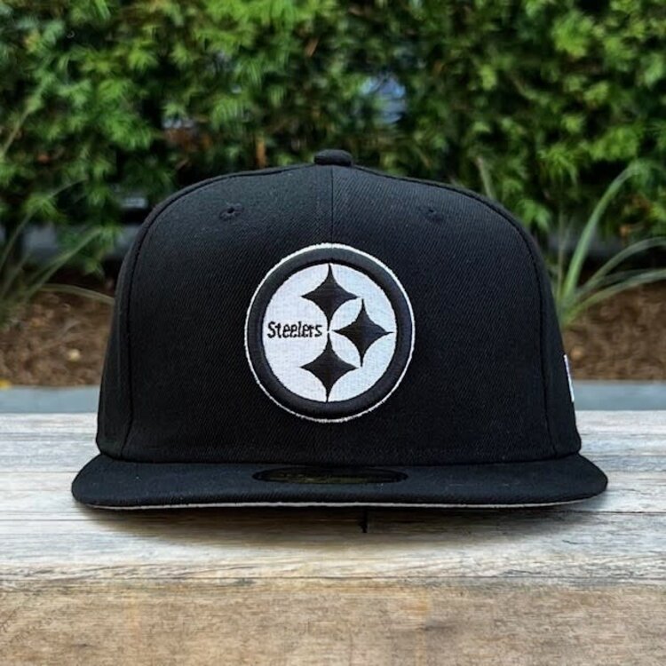 New Era Pittsburgh Steelers Black White