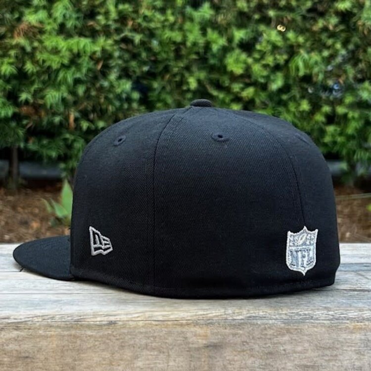 New Era 49ers Retro Black Gray Metallic Pro Bowl