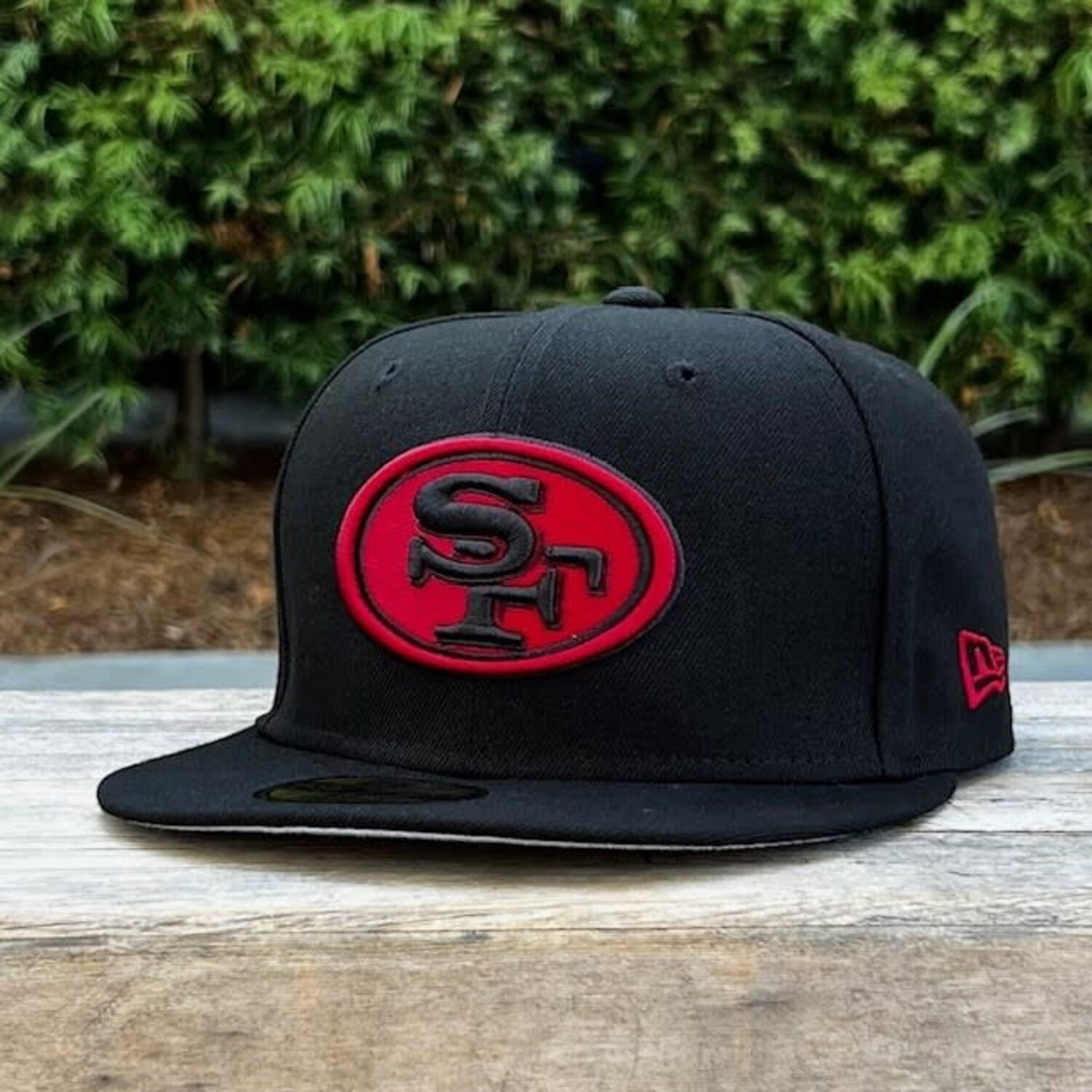 San Francisco 49ers black fedora San Francisco 49ers 2025 Sideline Hot Weather Black 39THIRTY  main image 4