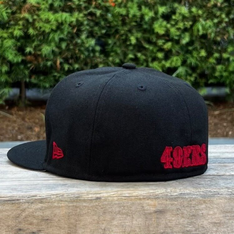 New Era SF 49ers Black Red-Black