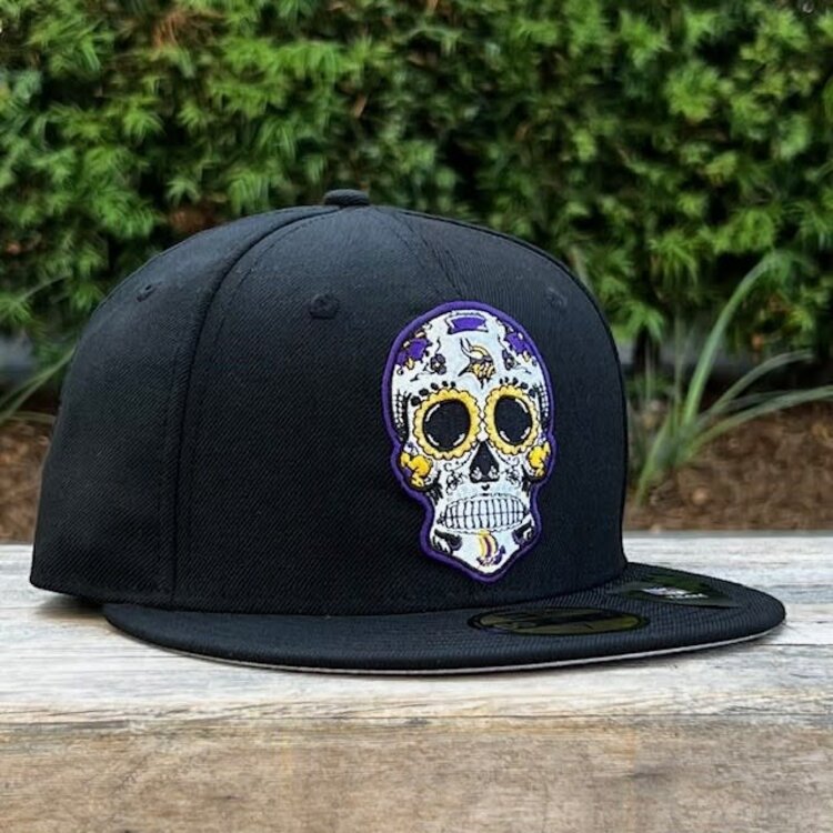 New Era Vikings Black Sugar Skull