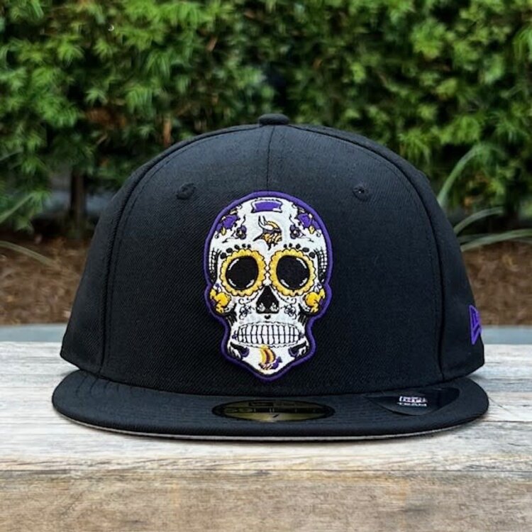 New Era Vikings Black Sugar Skull