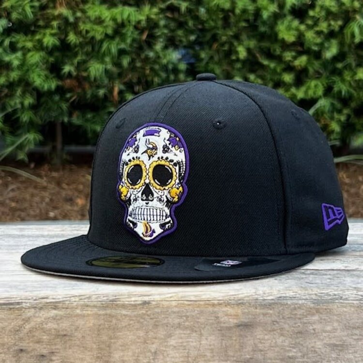 New Era Vikings Black Sugar Skull