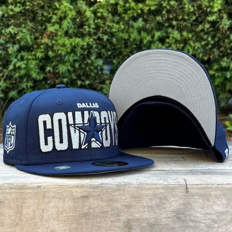 New Era Cowboys 23 Draft Navy