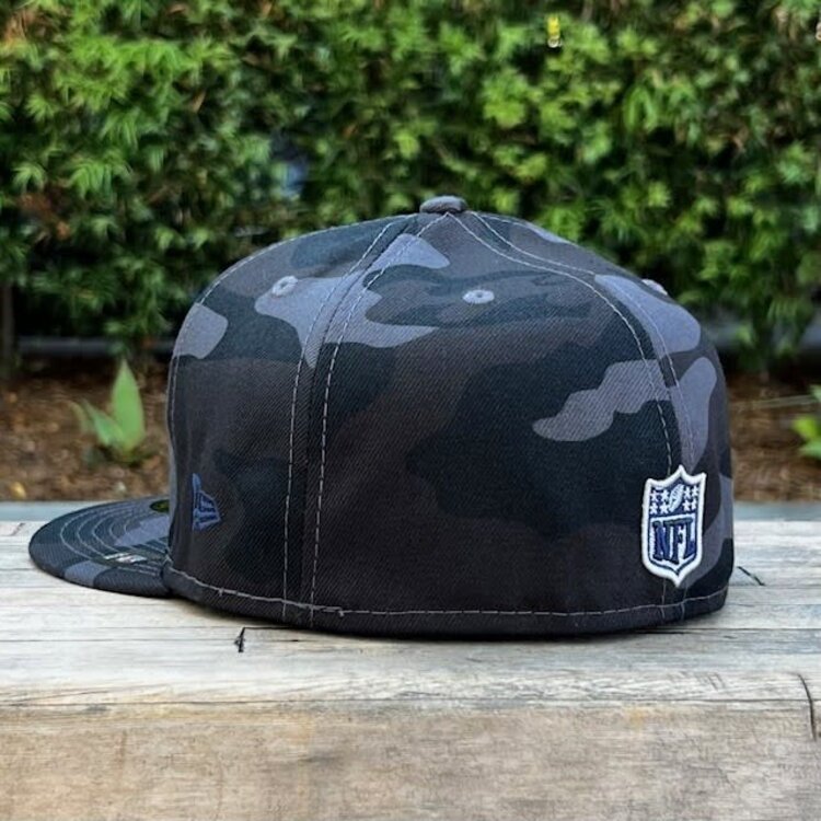 New Era Cowboys Black Camo Fitted