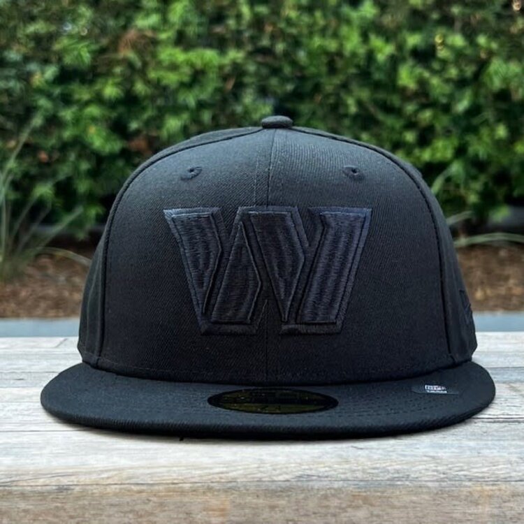 New Era Washington Commanders Black Black