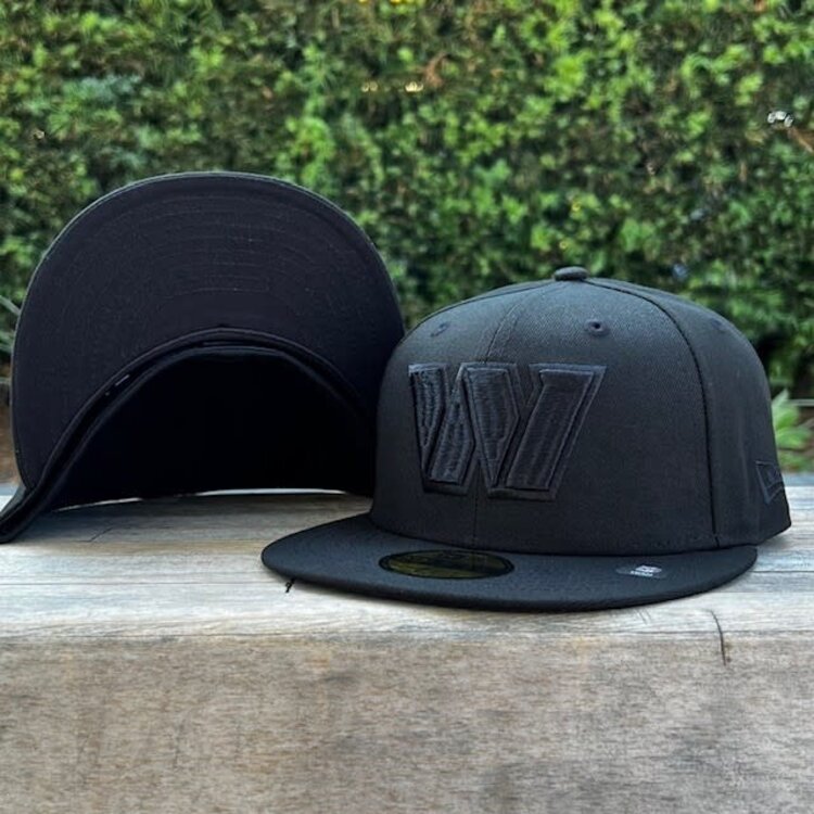 New Era Washington Commanders Black Black