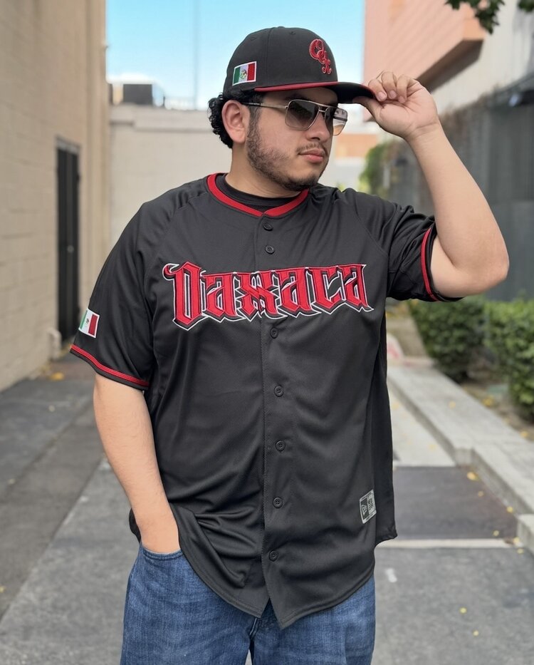 New Era LMB Guerreros de Oaxaca 24 Away Jersey Black
