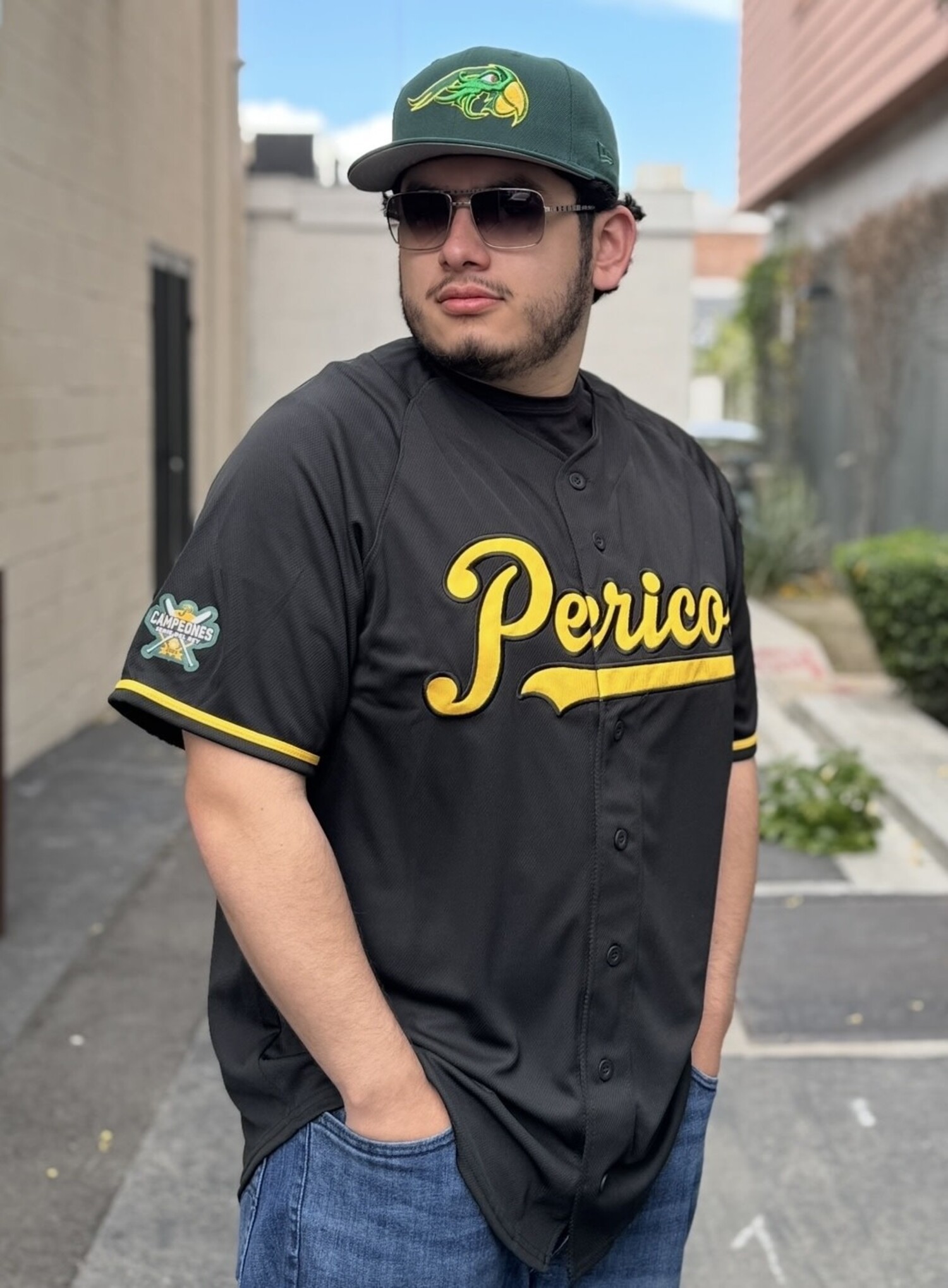 LMB Pericos de Puebla 24 Alt Jersey Black - The Locker Room of Downey