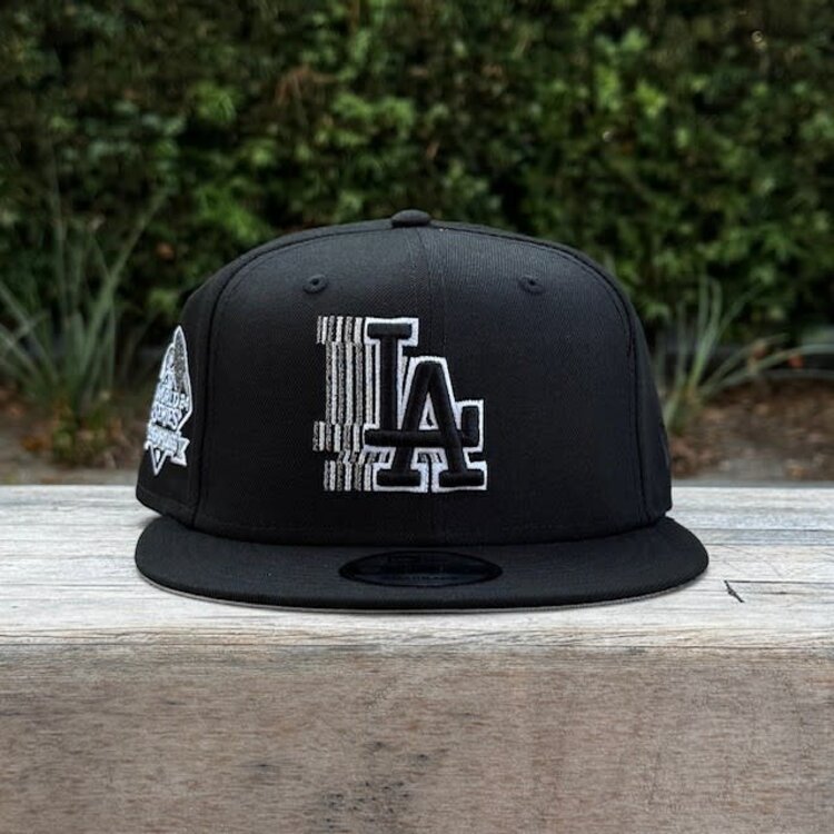 New Era LA Dodgers Black Metallic Silver Fade 950 Snapback