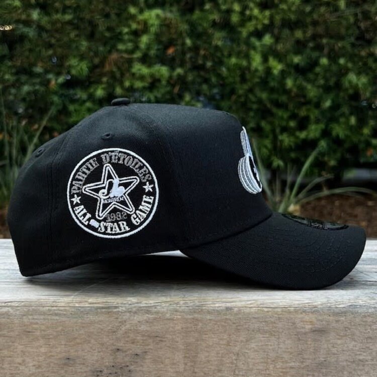 New Era Montreal Expos Black Metallic Silver Fade 940 a-frame