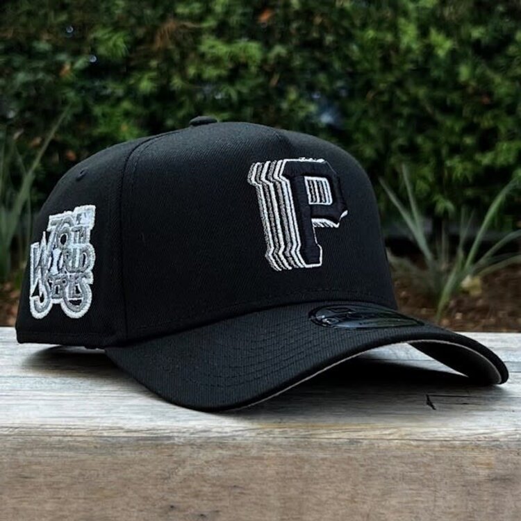 New Era Pittsburgh Pirates Black Metallic Silver Fade 940 a-frame