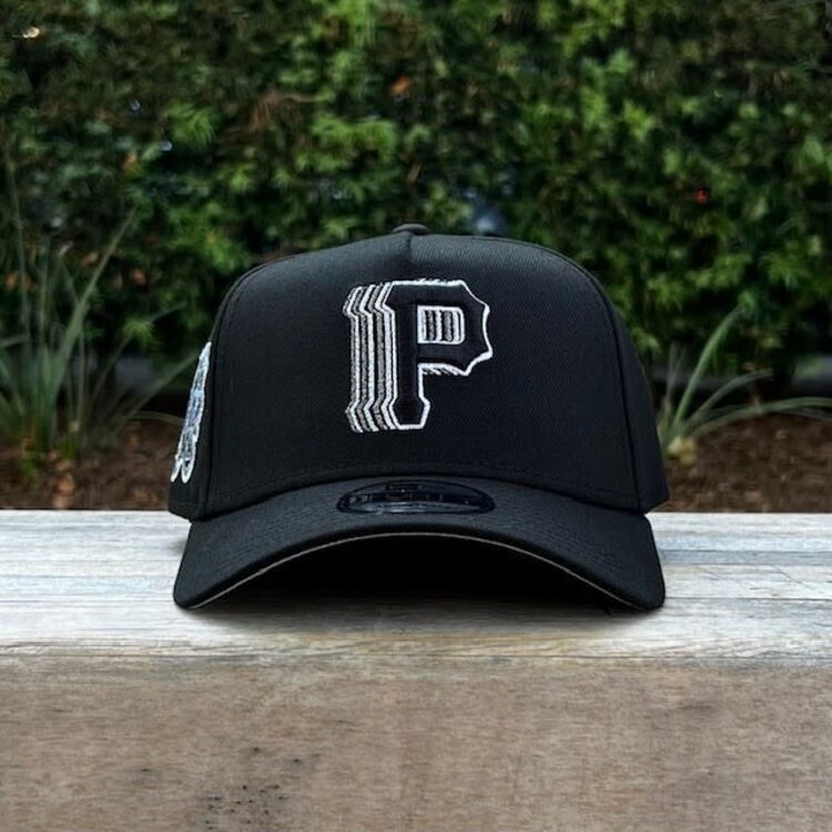New Era Pittsburgh Pirates Black Metallic Silver Fade 940 a-frame
