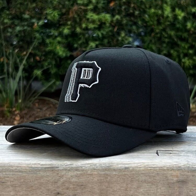 New Era Pittsburgh Pirates Black Metallic Silver Fade 940 a-frame