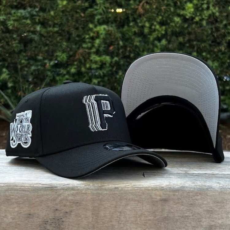 New Era Pittsburgh Pirates Black Metallic Silver Fade 940 a-frame