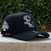 New Era Chicago White Sox Black Metallic Silver Fade 940 a-frame