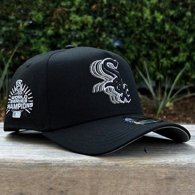 New Era Chicago White Sox Black Metallic Silver Fade 940 a-frame