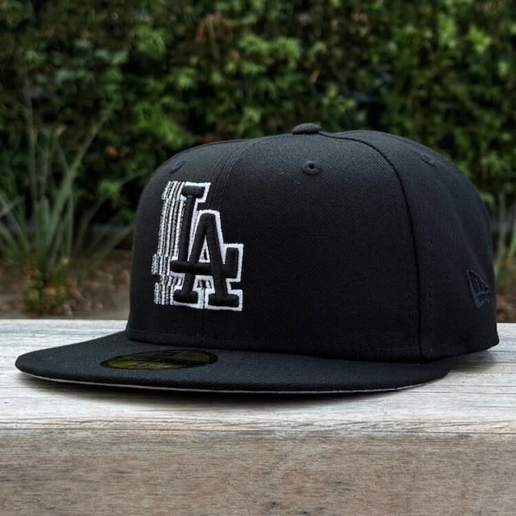 New Era LA Black Metallic Silver Fade 2024 WS Champs