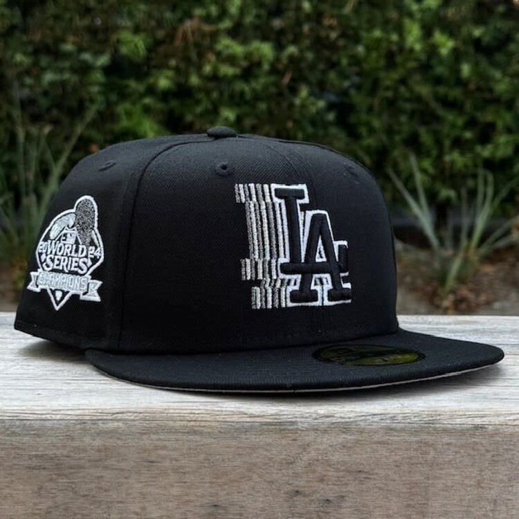 New Era LA Black Metallic Silver Fade 2024 WS Champs