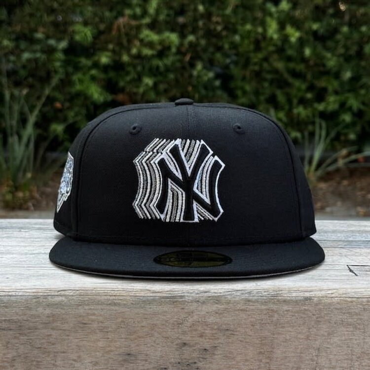 New Era NY Black Metallic Silver Fade 2009 World Series
