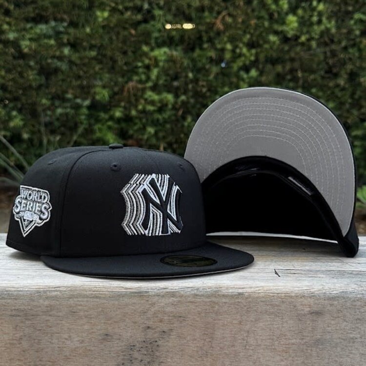 New Era NY Black Metallic Silver Fade 2009 World Series