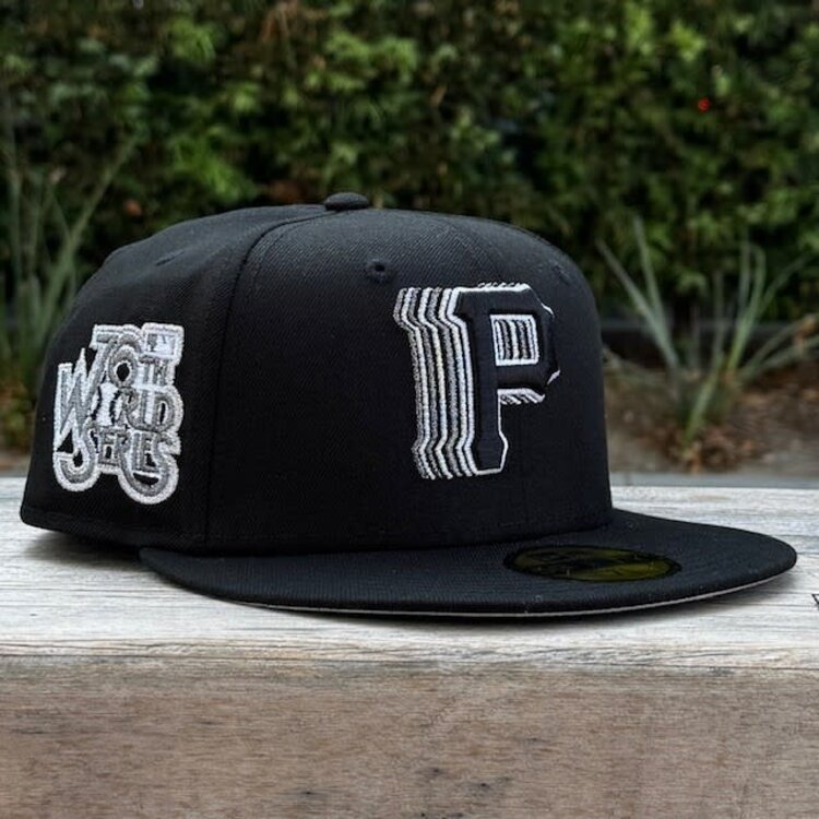 New Era Pirates Black Metallic Silver Fade 76th World Series