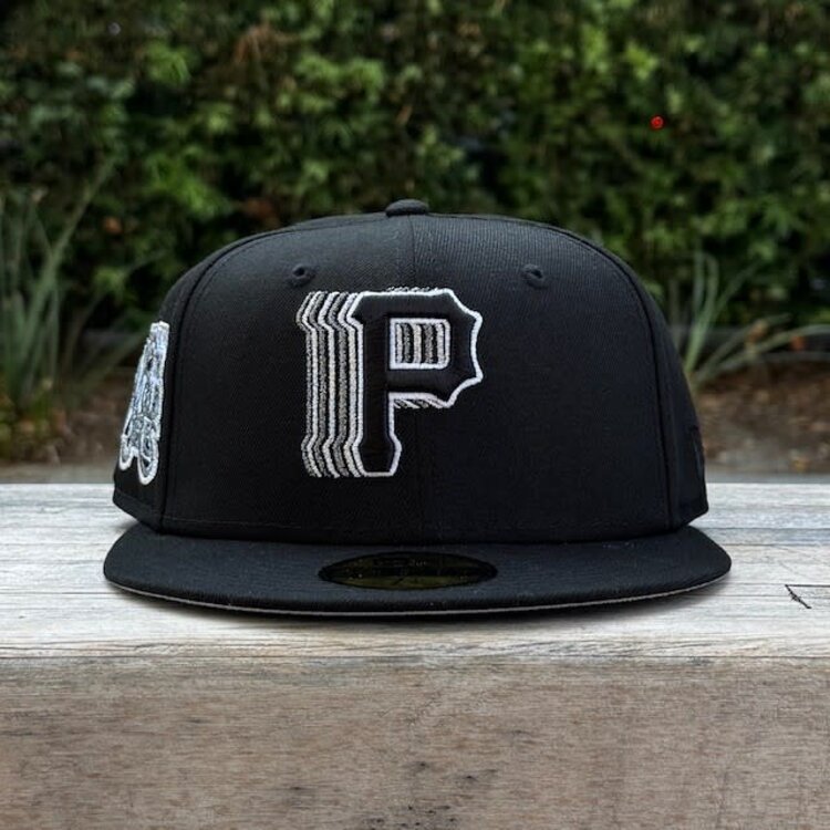 New Era Pirates Black Metallic Silver Fade 76th World Series