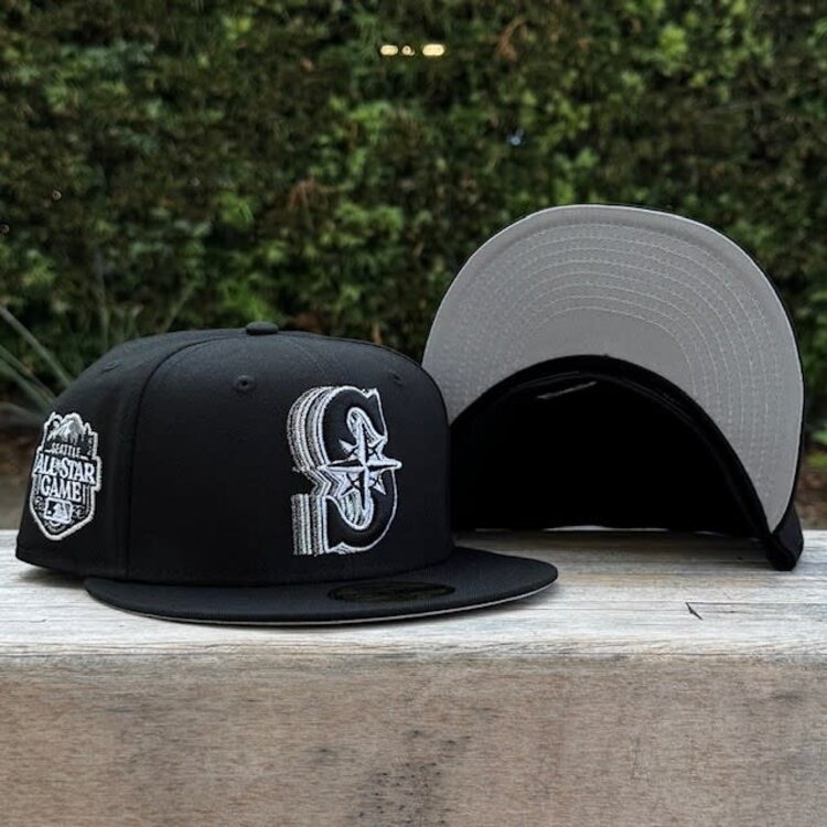 New Era Seattle Black Metallic Silver Fade 2023 ASG
