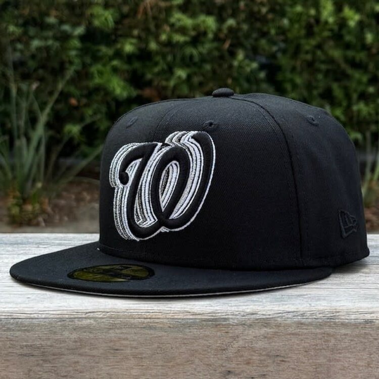 New Era Washington Black Metallic Silver Fade 2019 WS Champs