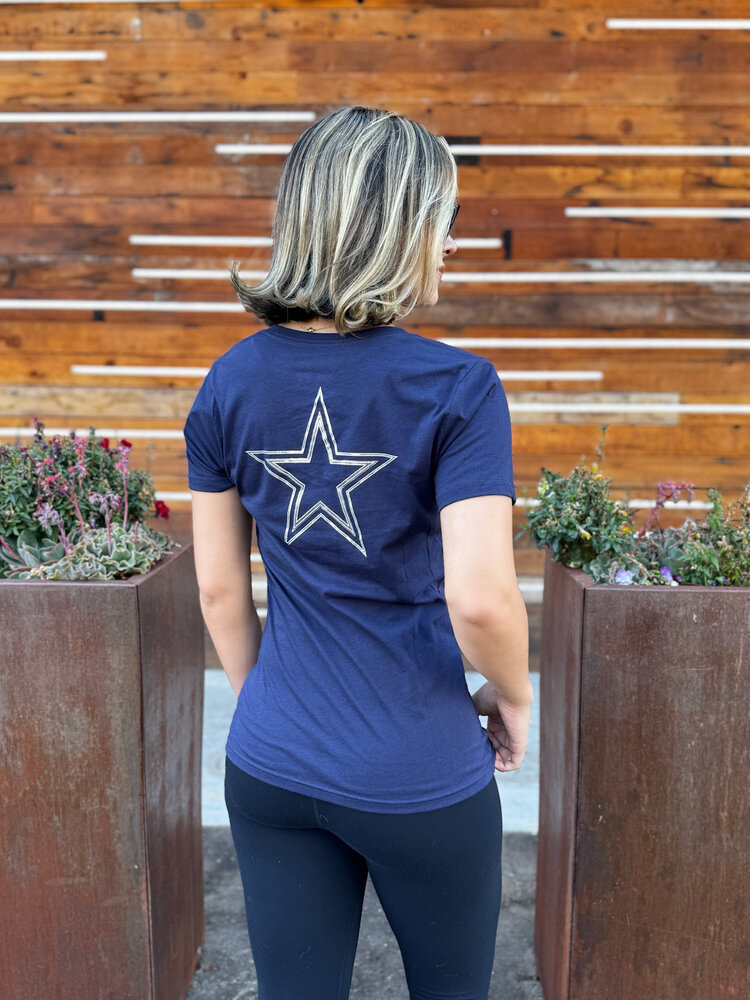 DCM NFL Dallas Cowboys W Kora Tee Navy