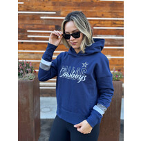 Fanatics Cowboys W Over Under Pullover Hoodie