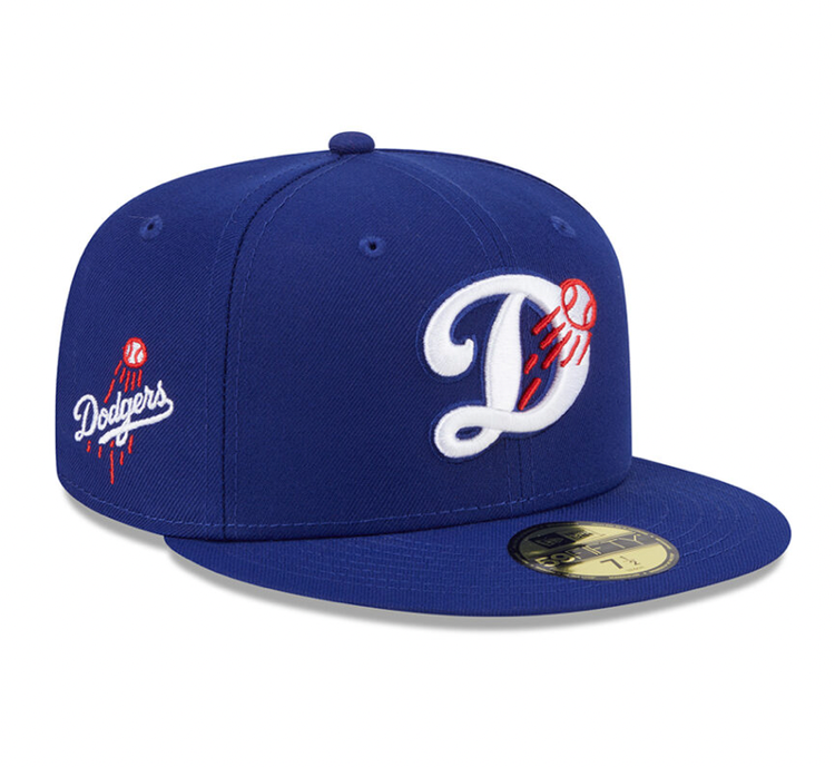 New Era LA Dodgers Royal Deceptor Fitted