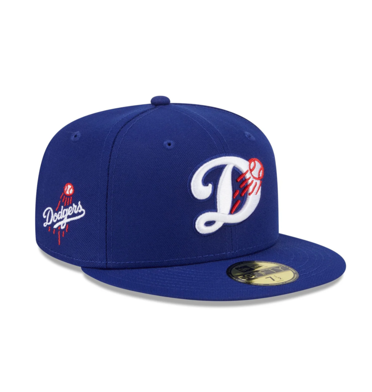 New Era LA Dodgers Royal Deceptor Fitted