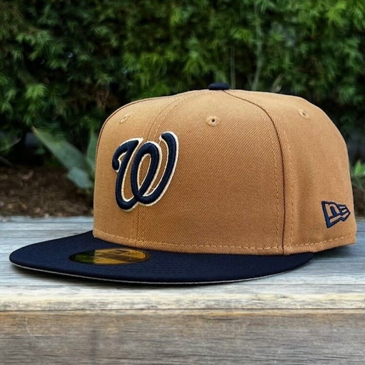 New Era Washington Nationals Bronze/Navy Gray UV 7 1/4