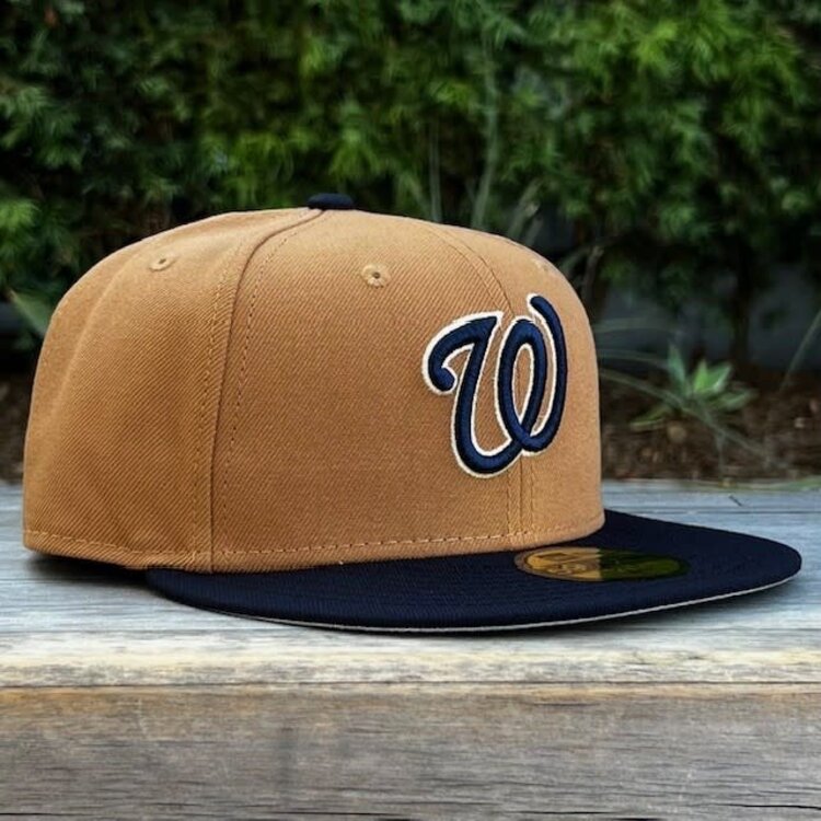New Era Washington Nationals Bronze/Navy Gray UV 7 1/4