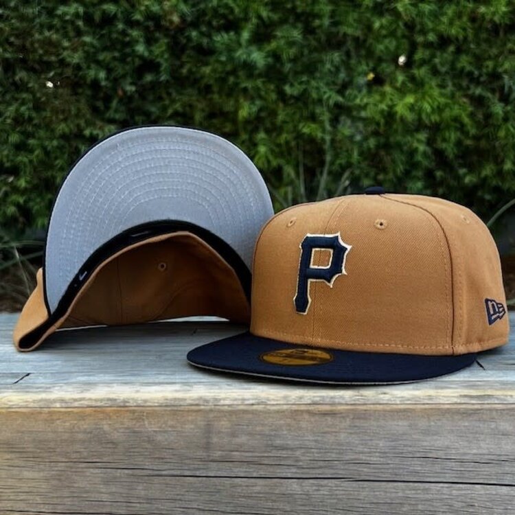 New Era Pittsburgh Pirates Bronze/Navy Gray UV 7 1/4