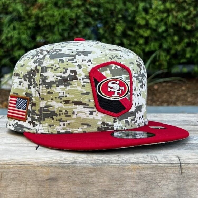 New Era San Francisco 49ers 2023 Salute to Service Snapback 950