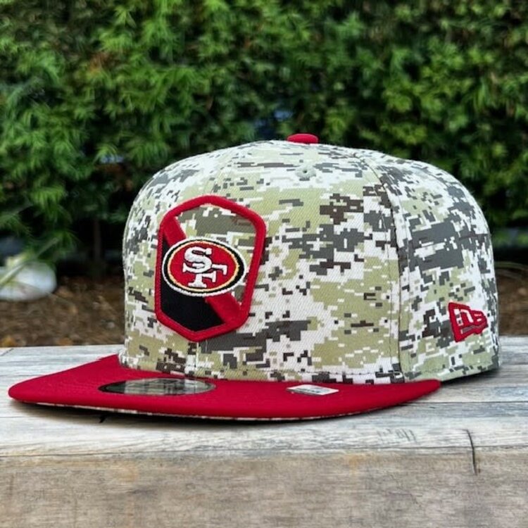 New Era San Francisco 49ers 2023 Salute to Service Snapback 950