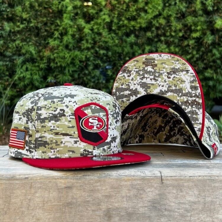 New Era San Francisco 49ers 2023 Salute to Service Snapback 950