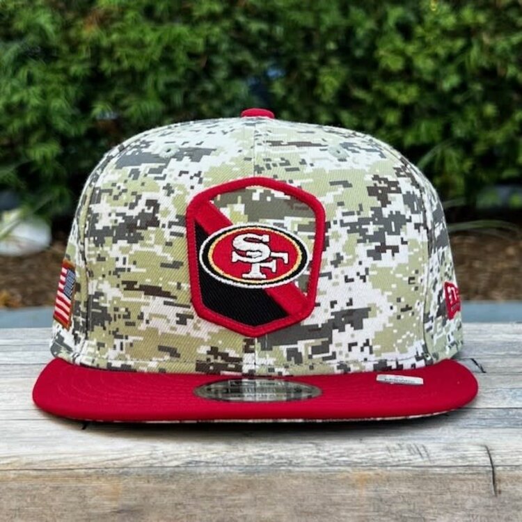 New Era San Francisco 49ers 2023 Salute to Service Snapback 950