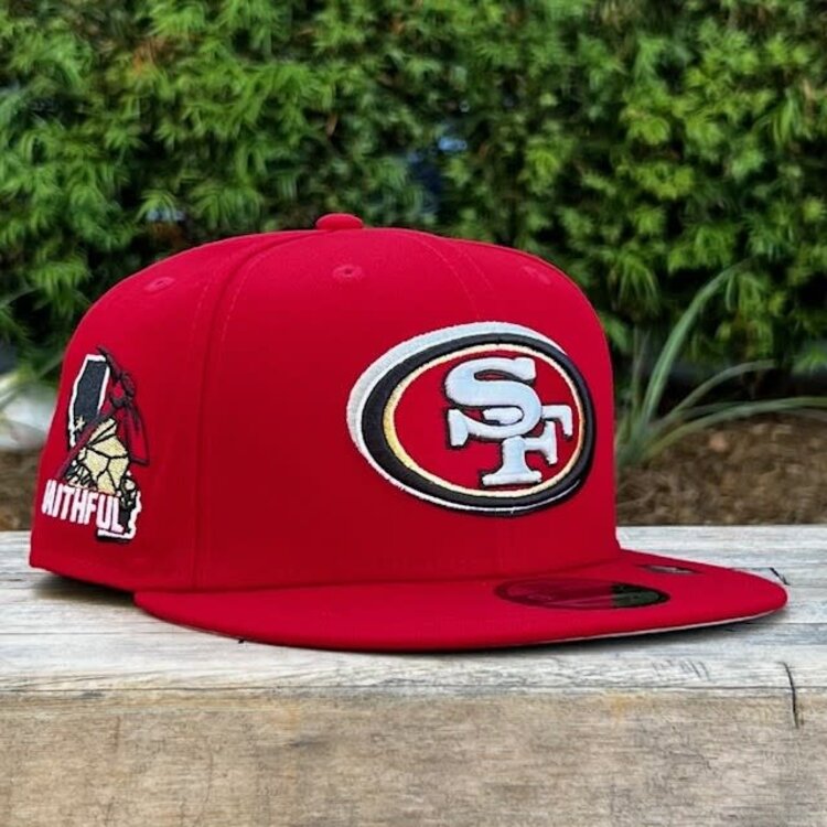 New Era 49ers 2024 NFL Draft Red Team Snapback