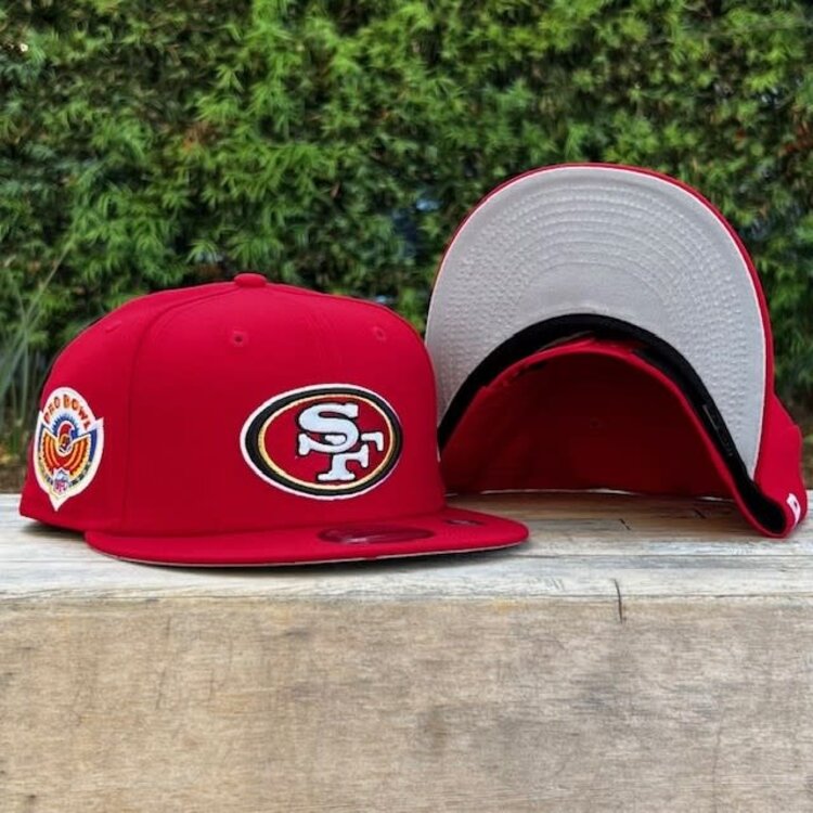 New Era 49ers 96 PB Sidepatch 950 Red