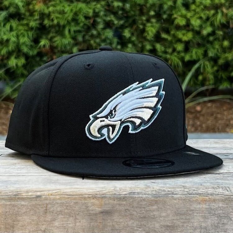 New Era Philadelphia Eagles Black Team Snapback 950