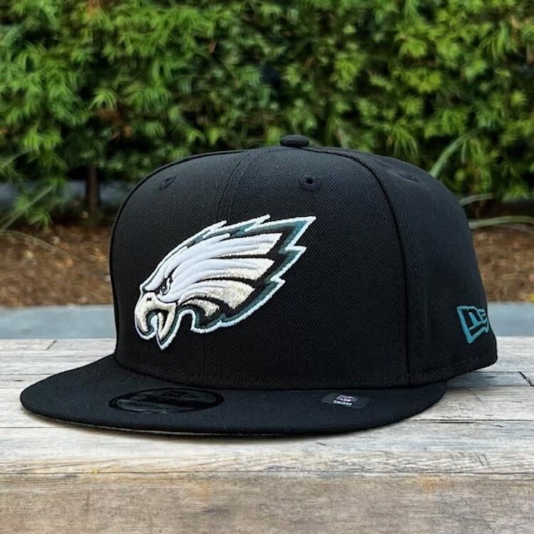 New Era Philadelphia Eagles Black Team Snapback 950