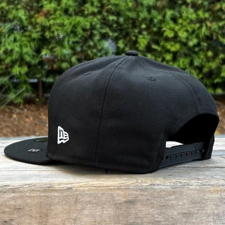 New Era LA Chargers Black White Snapback 950