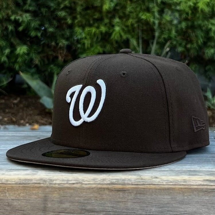 New Era Washington Brown White