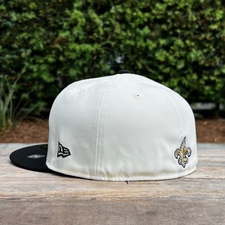 New Era Saints 2022 NFL Sideline Cream/Black