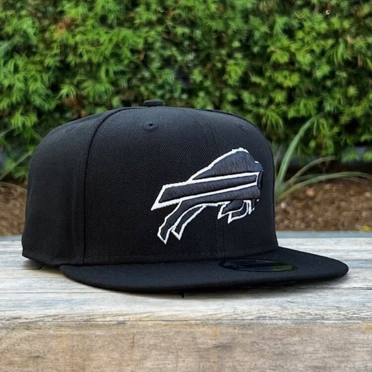 New Era Buffalo Bills Black White Snapback 950