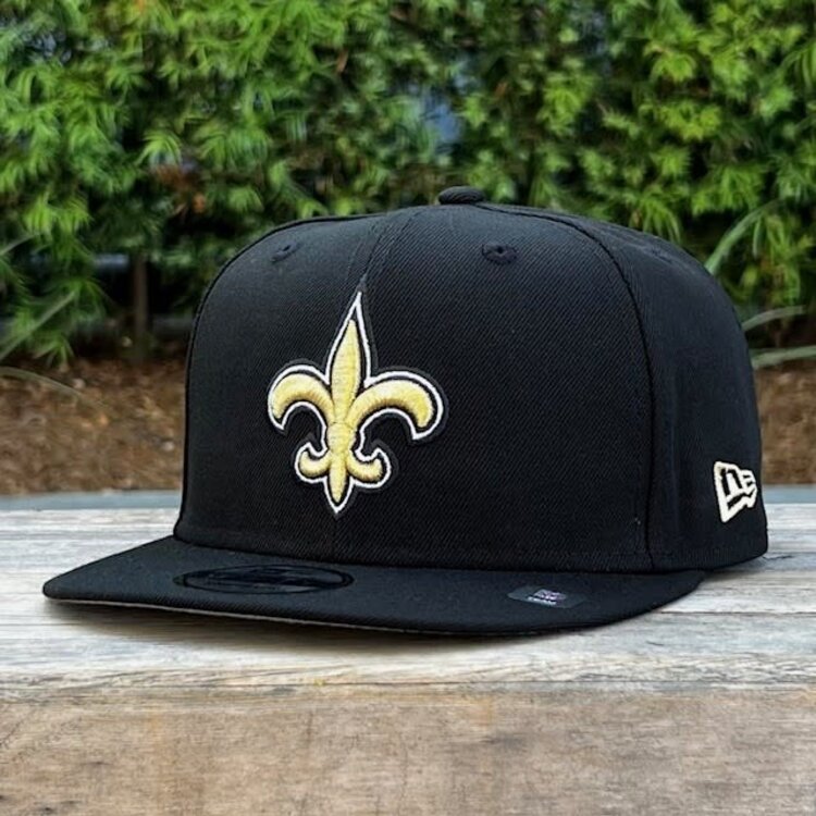 New Era New Orleans Saints Black Team Snapback 950